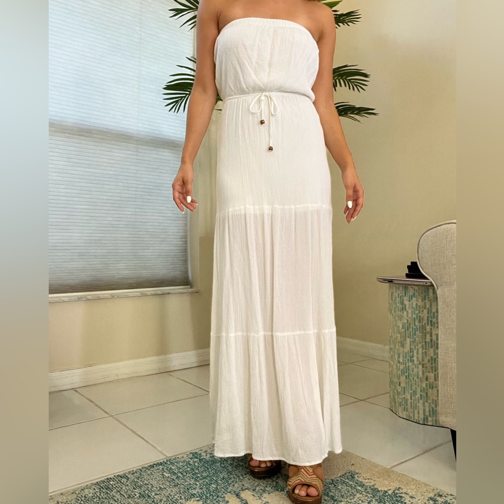 White LA Hearts/Pacsun Sun Dress in the size Small